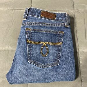 Lucky Brand Dungarees Lola Ankle Crop jeans. Size 8/29